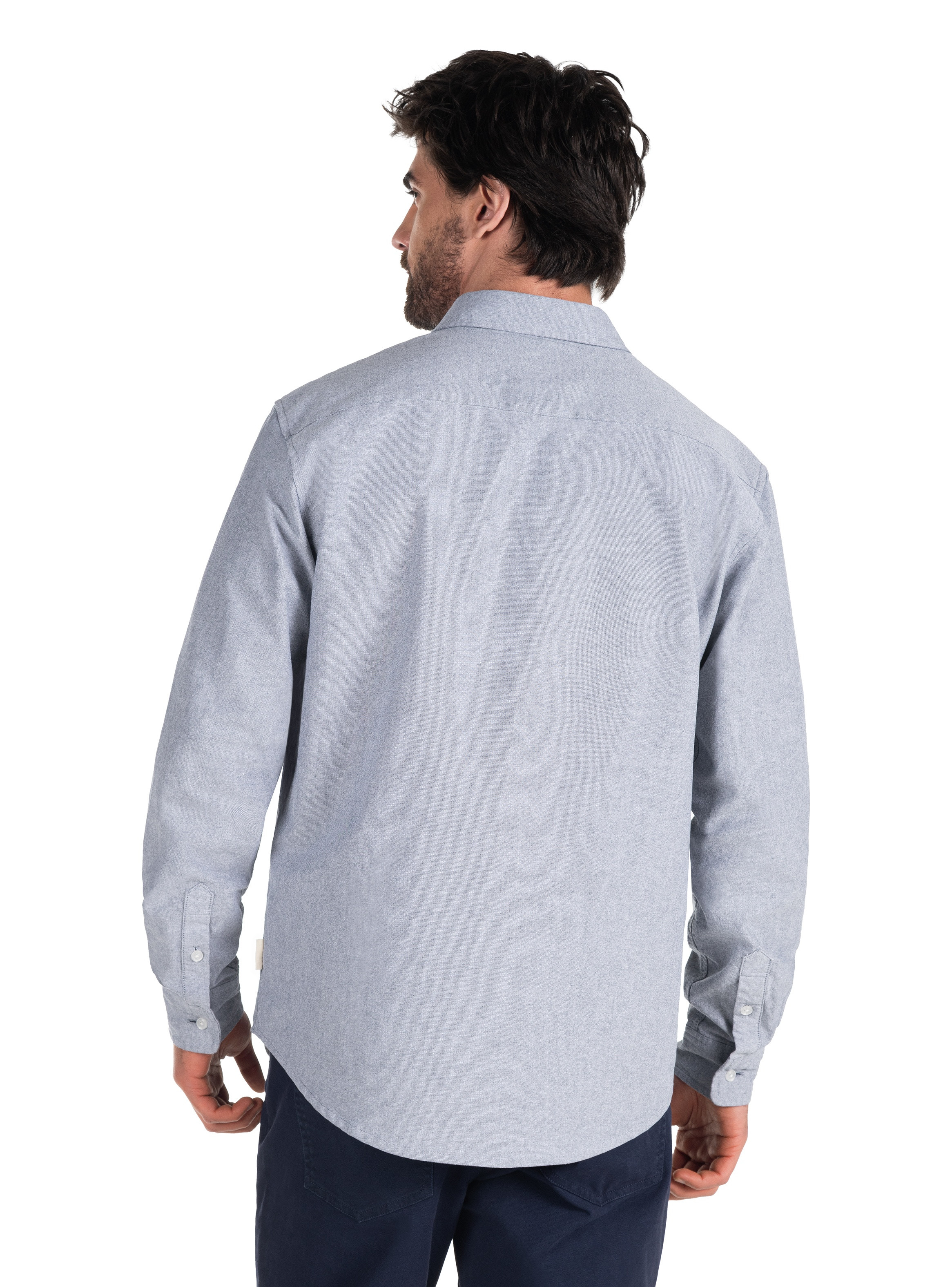 CAMISA HOMBRE OXFORD PANAMA JACK - PJH005M | GRIS - 3
