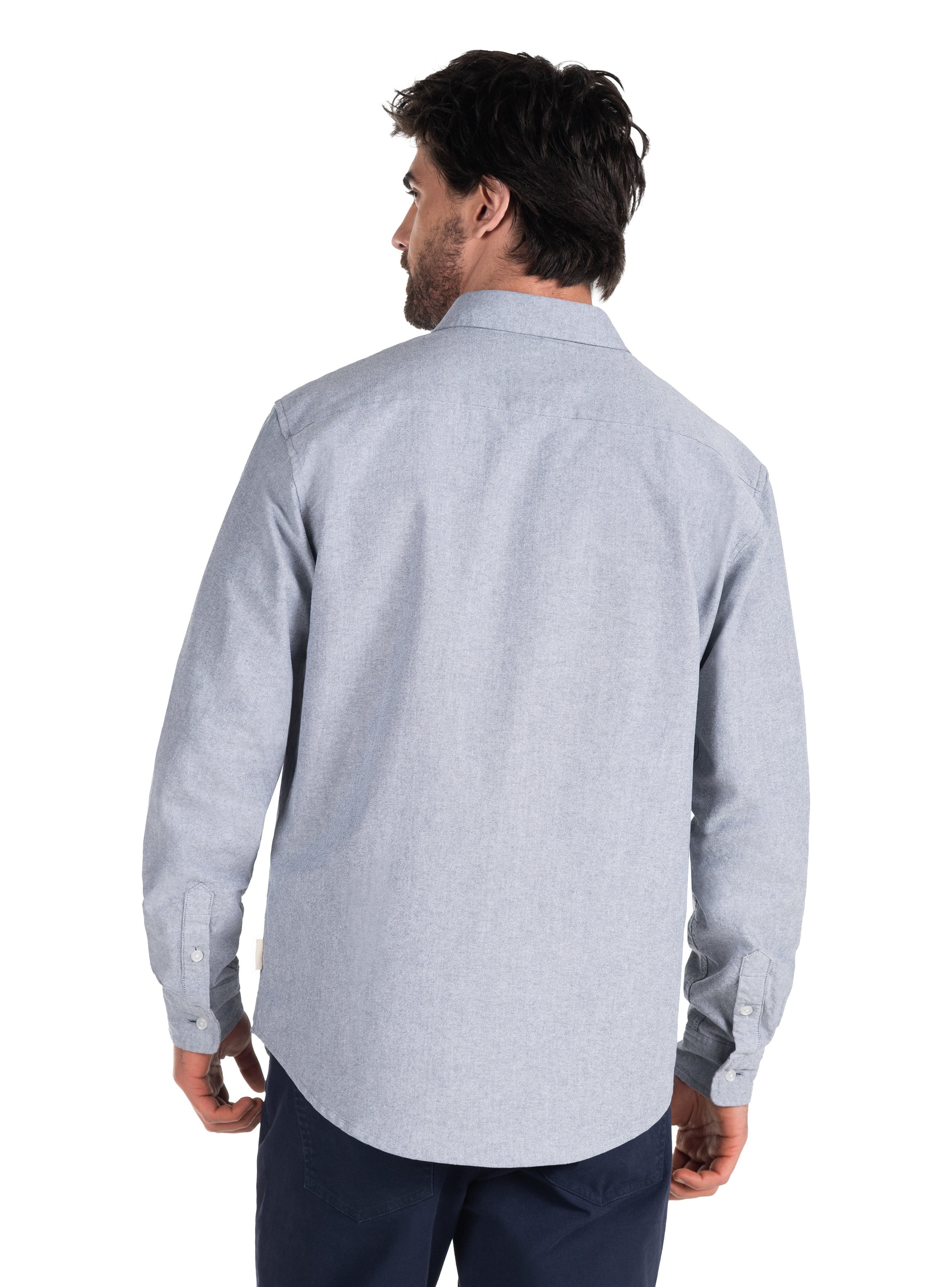 CAMISA HOMBRE OXFORD PANAMA JACK - PJH005M | GRIS - 3