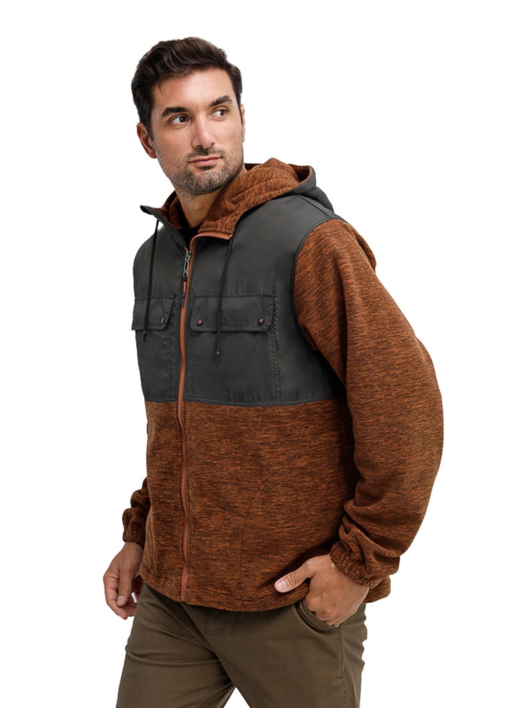 CHAQUETA HOMBRE POLAR PANAMA JACK - H963 | NARANJA - 4