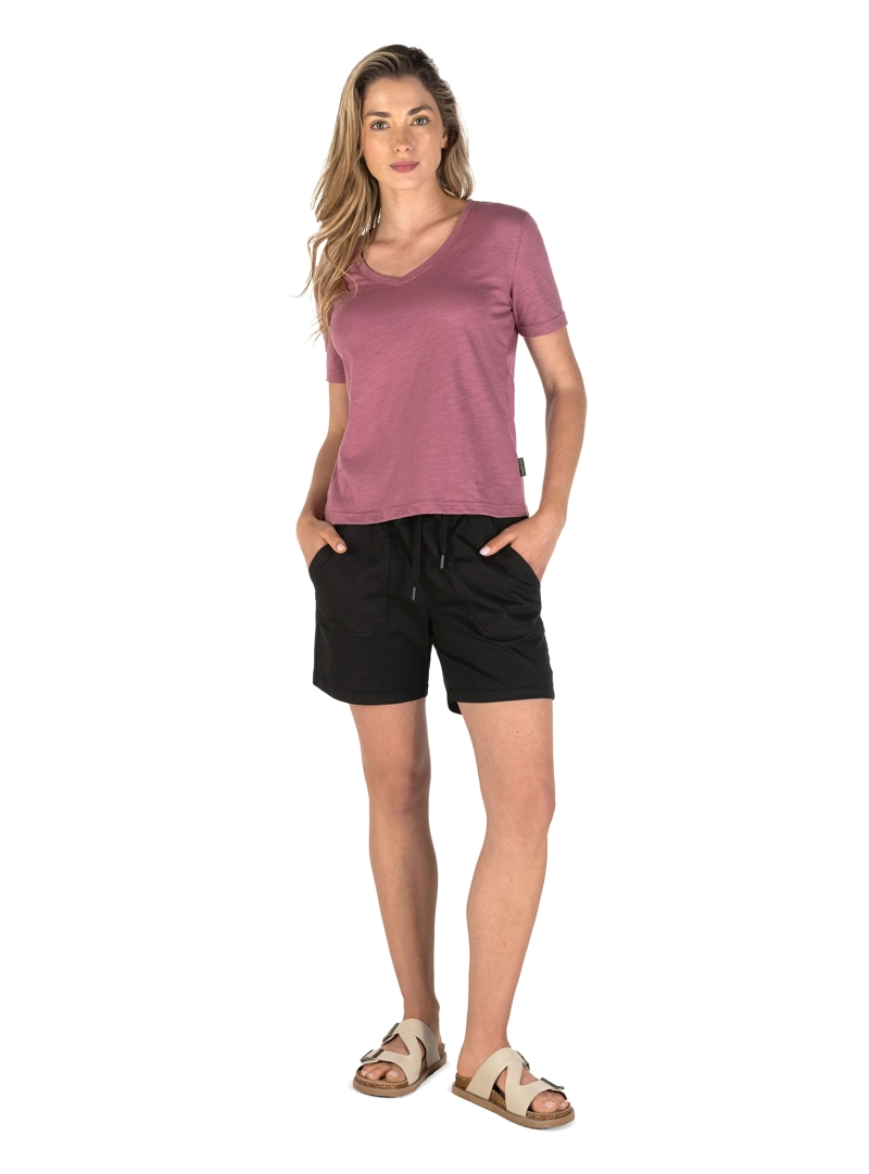 SHORT MUJER TENCEL PANAMA JACK - PJM007M | NEGRO - 8