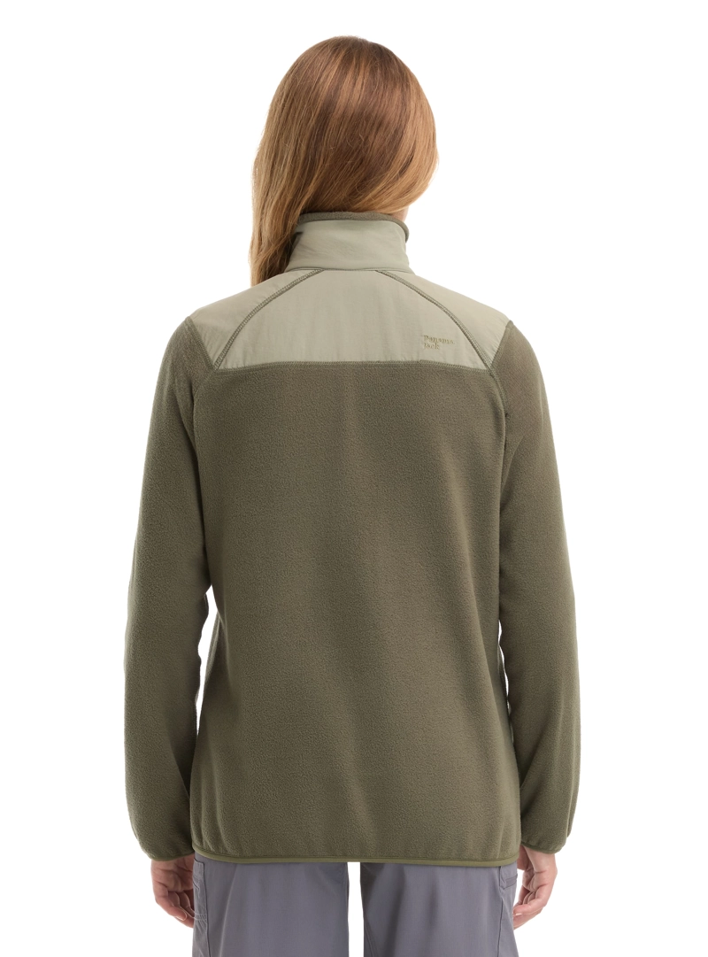 POLERON MUJER MICROPOLAR LIVIANO PANAMA JACK - L991 | VERDE - 4