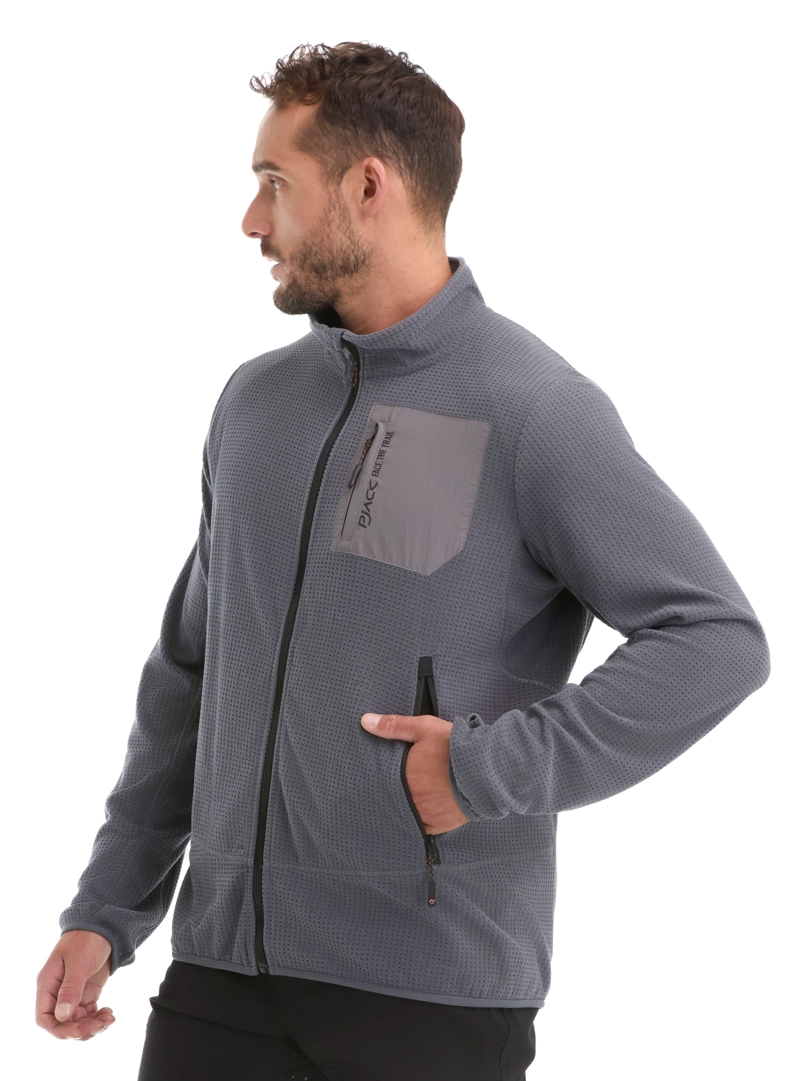 POLERON POLAR OUTDOOR HOMBRE PJACK - L982 | GRIS - 4