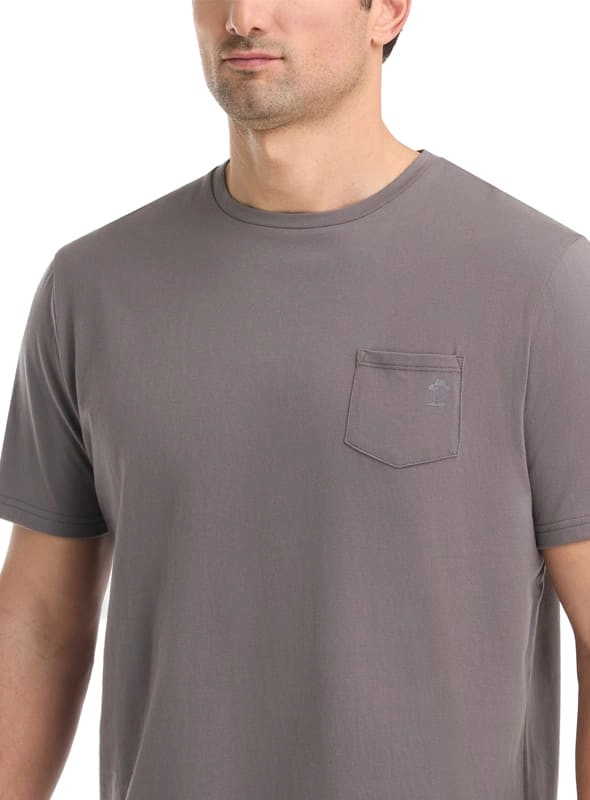 POLERA HOMBRE ALGODON MANGA CORTA PANAMA JACK - K858 | CELESTE - 6
