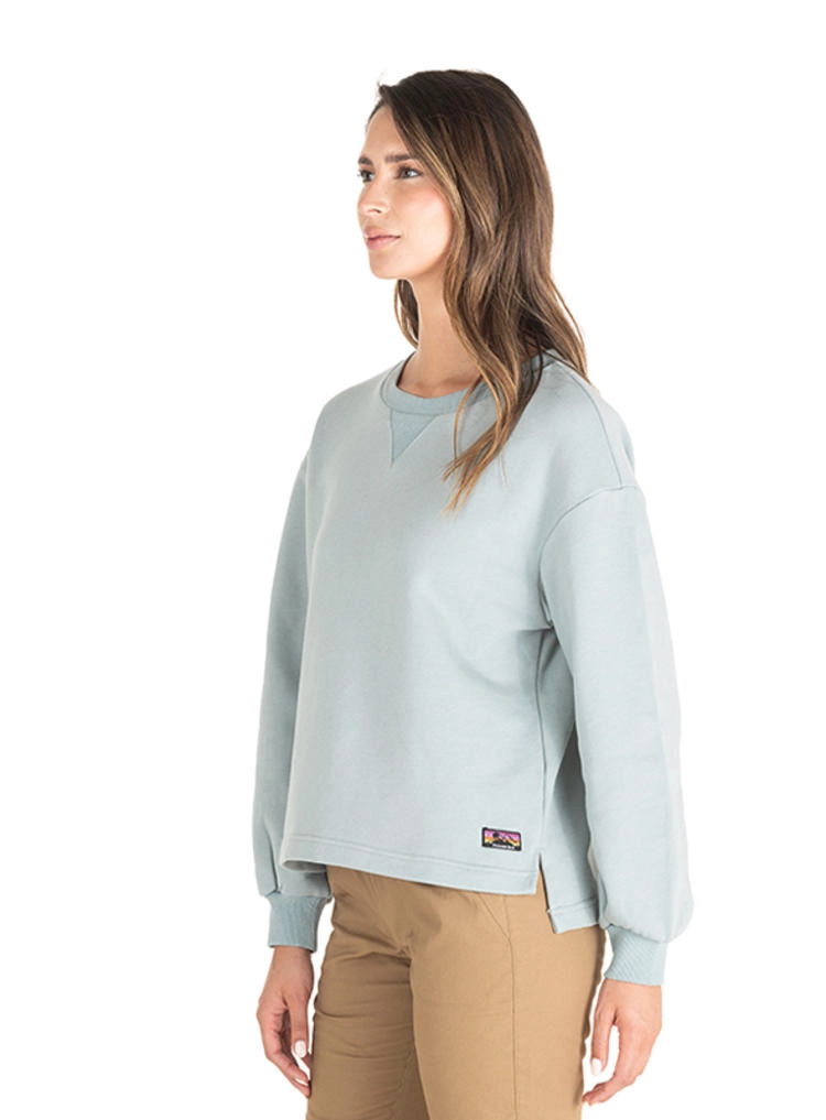 POLERON MUJER ALGODON PANAMA JACK - J912 | CELESTE - 4