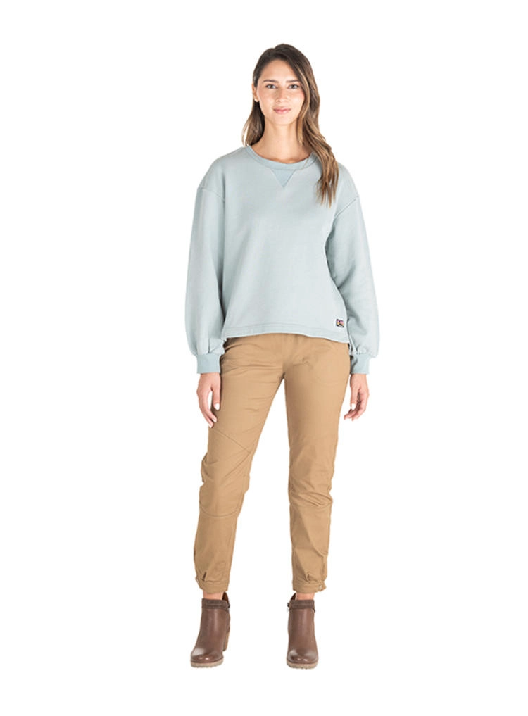 POLERON MUJER ALGODON PANAMA JACK - J912 | CELESTE - 6
