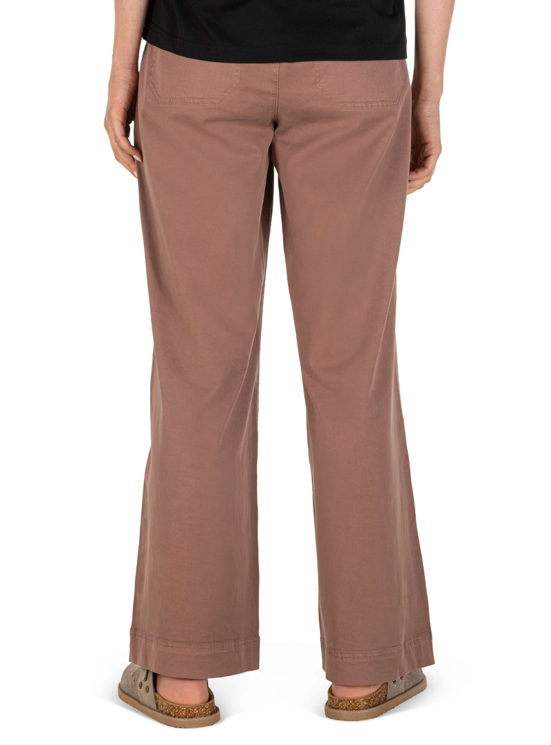 PANTALON MUJER PALAZZO PANAMA JACK - PJM006M | MARRON - 2