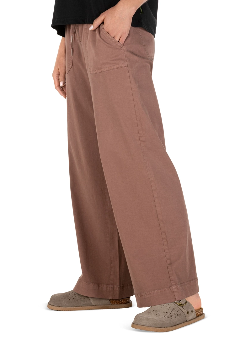 PANTALON MUJER PALAZZO PANAMA JACK - PJM006M | MARRON - 4