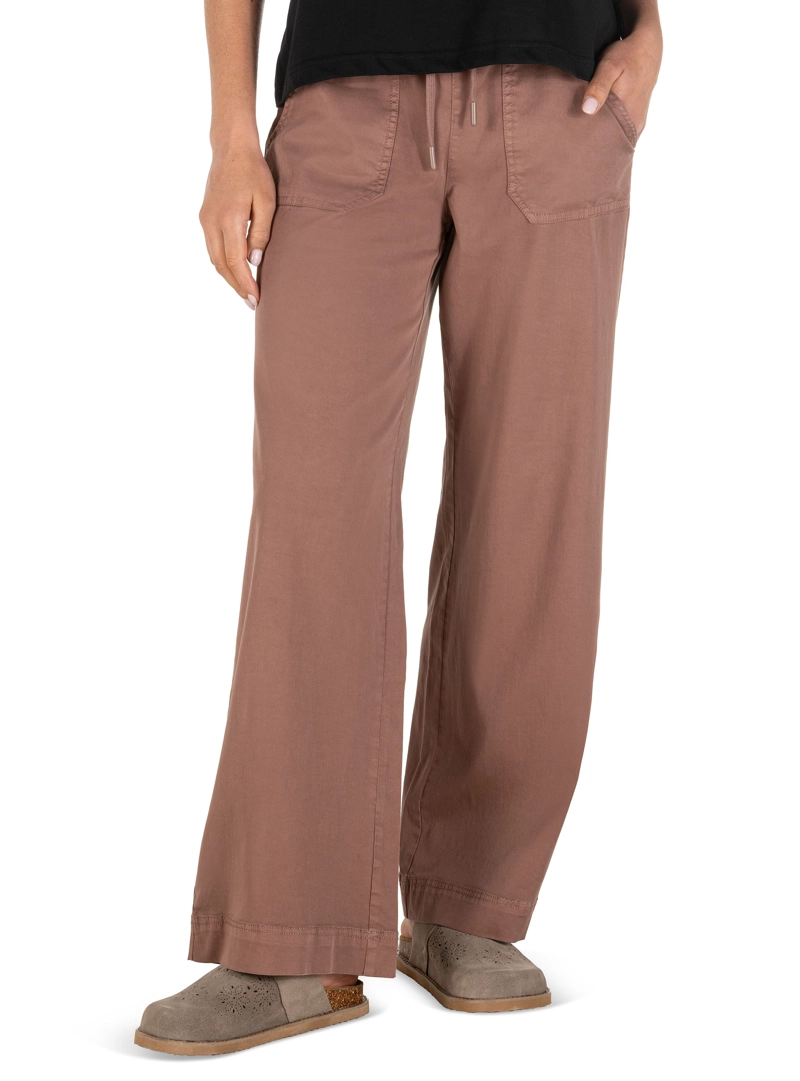 PANTALON MUJER PALAZZO PANAMA JACK - PJM006M | MARRON - 8