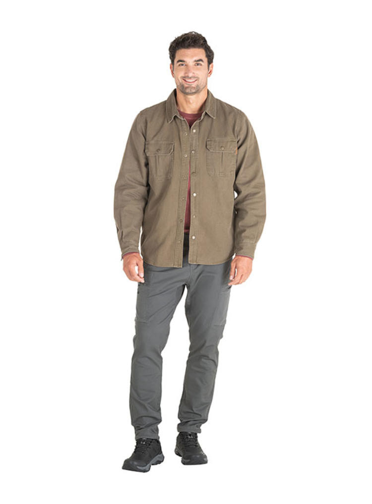 SOBRECAMISA CASUAL HOMBRE PANAMA JACK - J924 | MARRON CLARO - 6