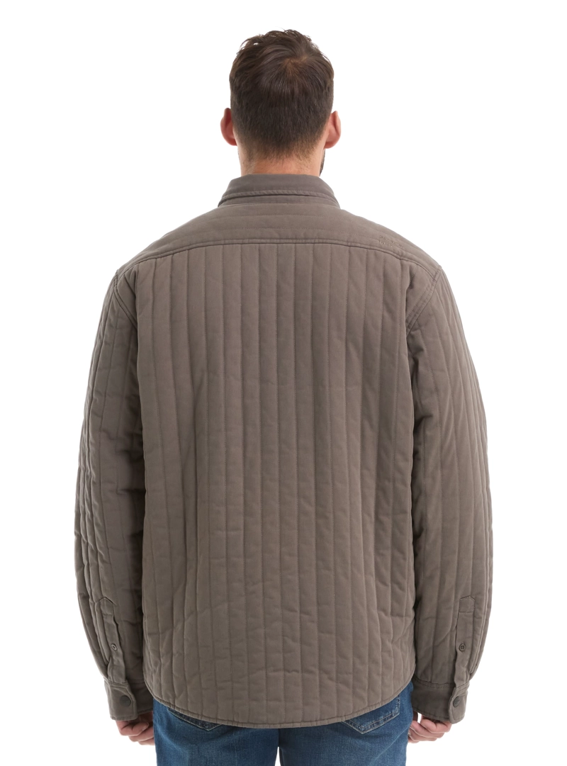 CHAQUETA HOMBRE TWILL ALGODON ACOLCHADA PANAMA JACK - L973 | GRIS - 3