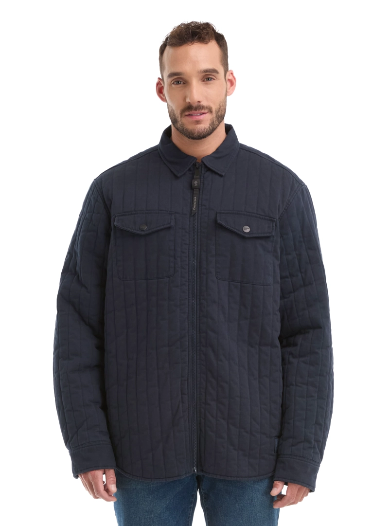 CHAQUETA HOMBRE TWILL ALGODON ACOLCHADA PANAMA JACK - L973 | AZUL - 2