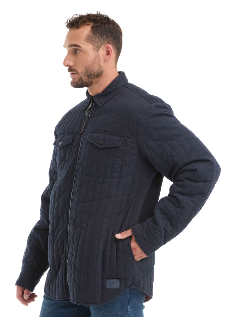 CHAQUETA HOMBRE TWILL ALGODON ACOLCHADA PANAMA JACK - L973 | AZUL - 5