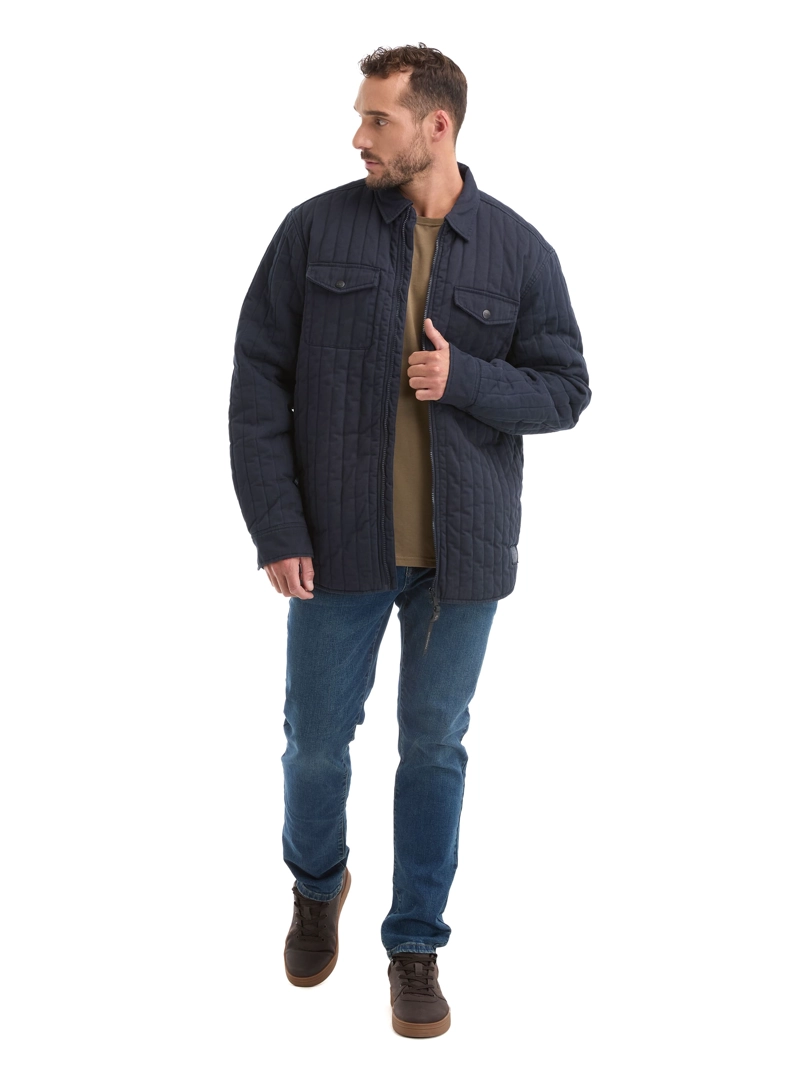 CHAQUETA HOMBRE TWILL ALGODON ACOLCHADA PANAMA JACK - L973 | AZUL - 7
