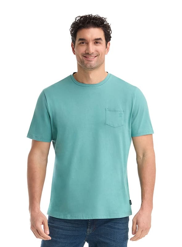 POLERA CASUAL HOMBRE PANAMA JACK - K858 | AZUL CLARO - 1