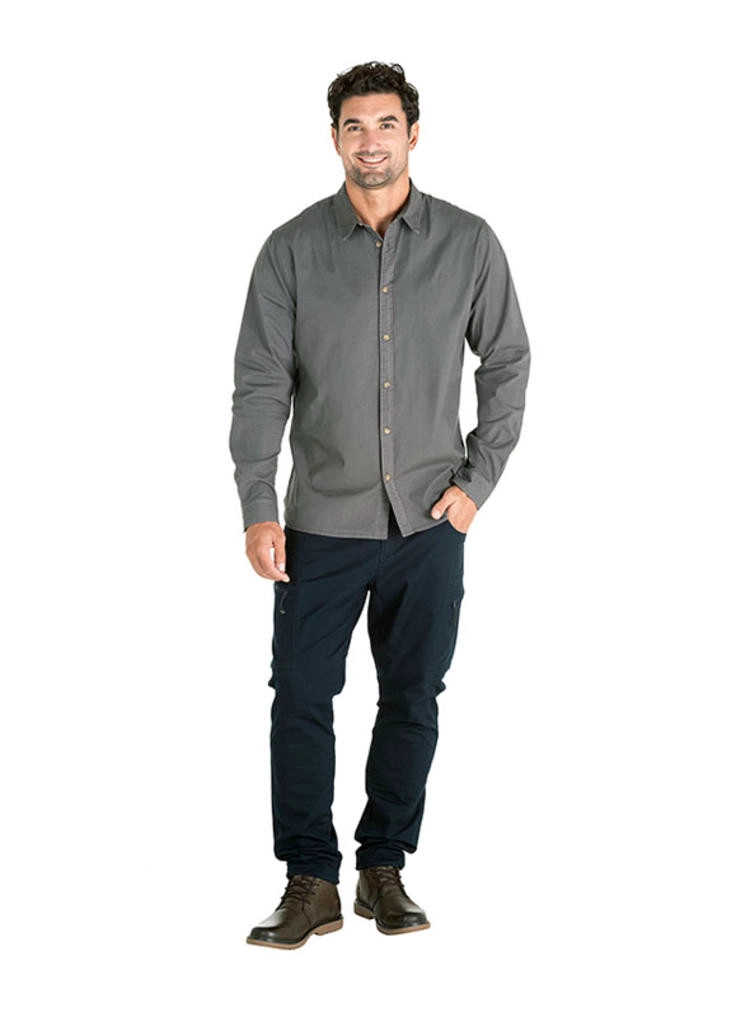 CAMISA CASUAL HOMBRE PANAMA JACK - J917 | GRIS - 6