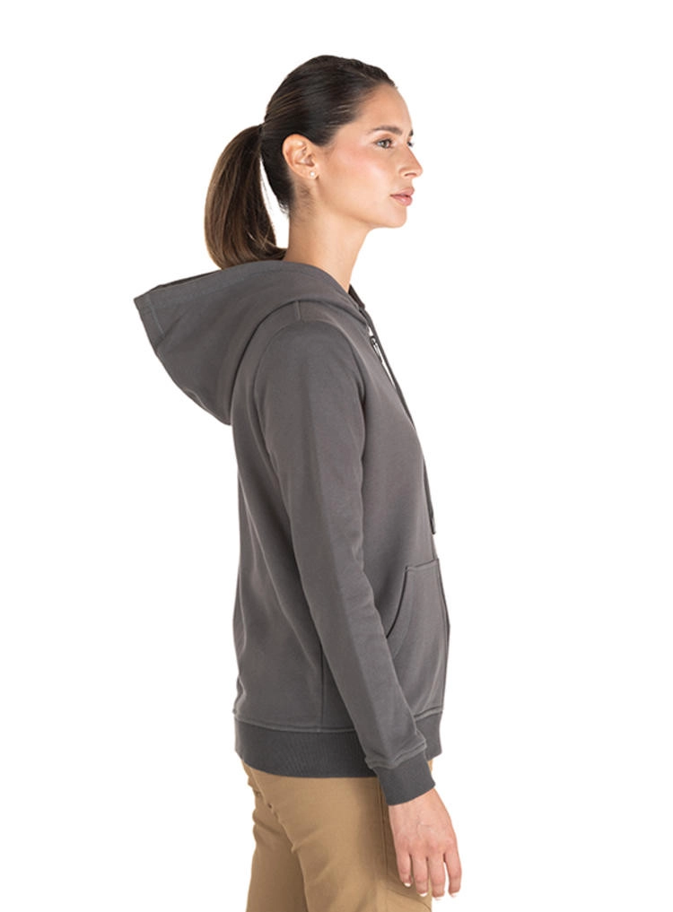 POLERON MUJER CON GORRO PANAMA JACK - J911 | GRIS OSCURO - 2