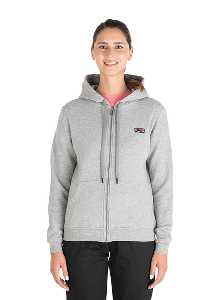 POLERON MUJER CON GORRO PANAMA JACK - J911 | GRIS OSCURO - 9