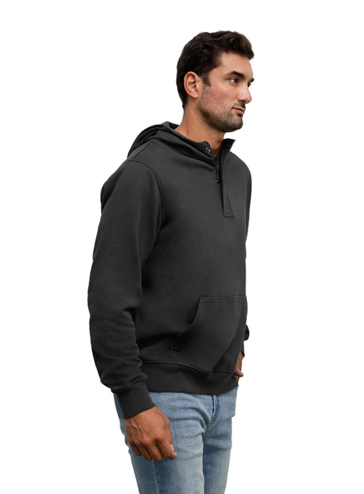 POLERON HOMBRE CON GORRO PANAMA JACK - H944 | GRIS OSCURO - 2
