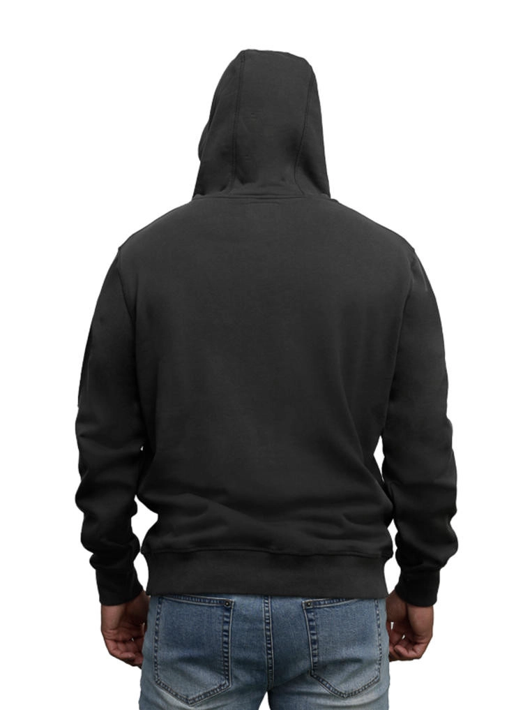 POLERON HOMBRE CON GORRO PANAMA JACK - H944 | GRIS OSCURO - 3
