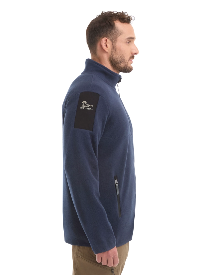 POLERON HOMBRE POLAR FLEECE FULL ZIPPER PANAMA JACK - L968 | AZUL - 3