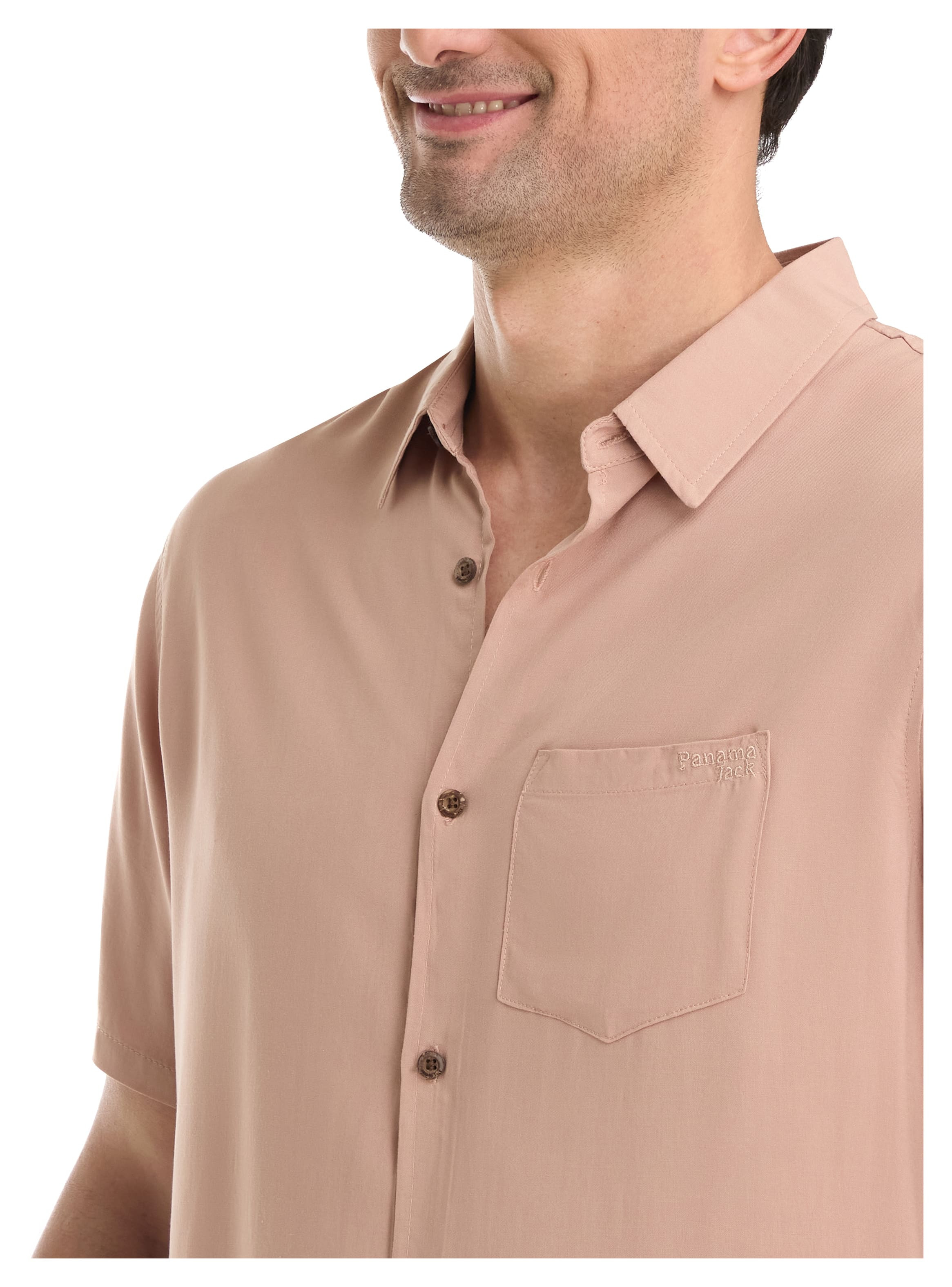 CAMISA CASUAL HOMBRE PANAMA JACK - K863 | ROSADO - 4