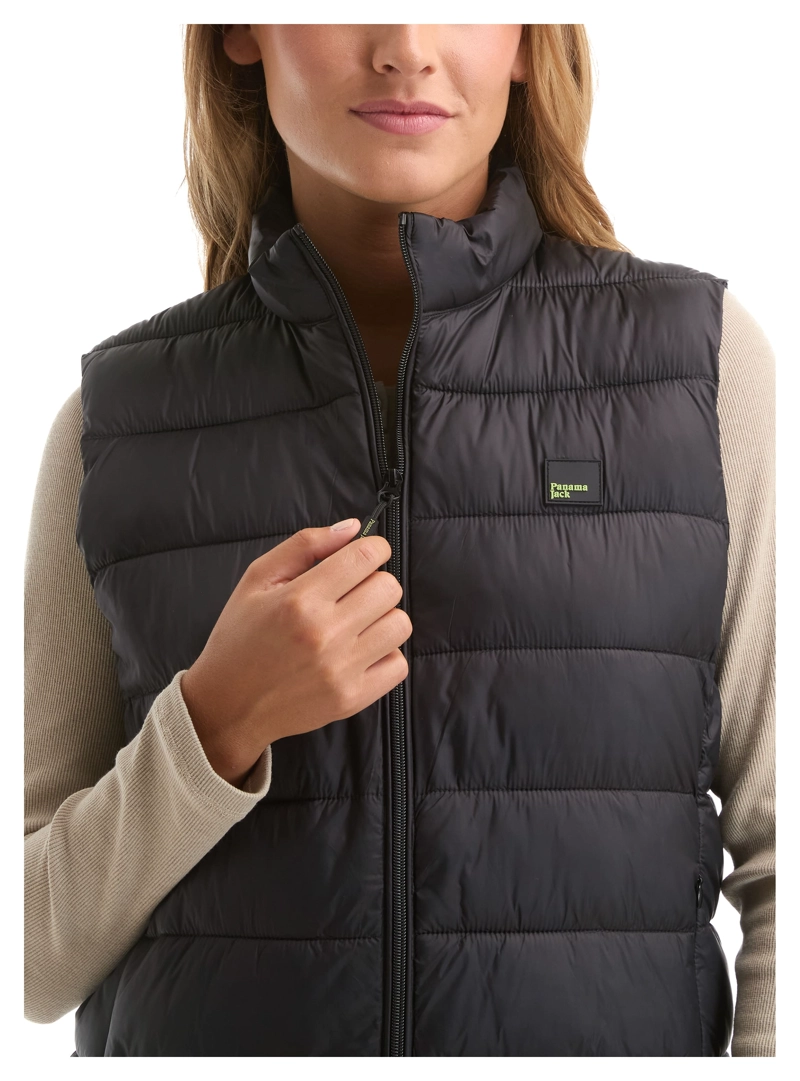 PARKA MUJER SIN MANGA LIVIANA PANAMA JACK - L989 | NEGRO - 5