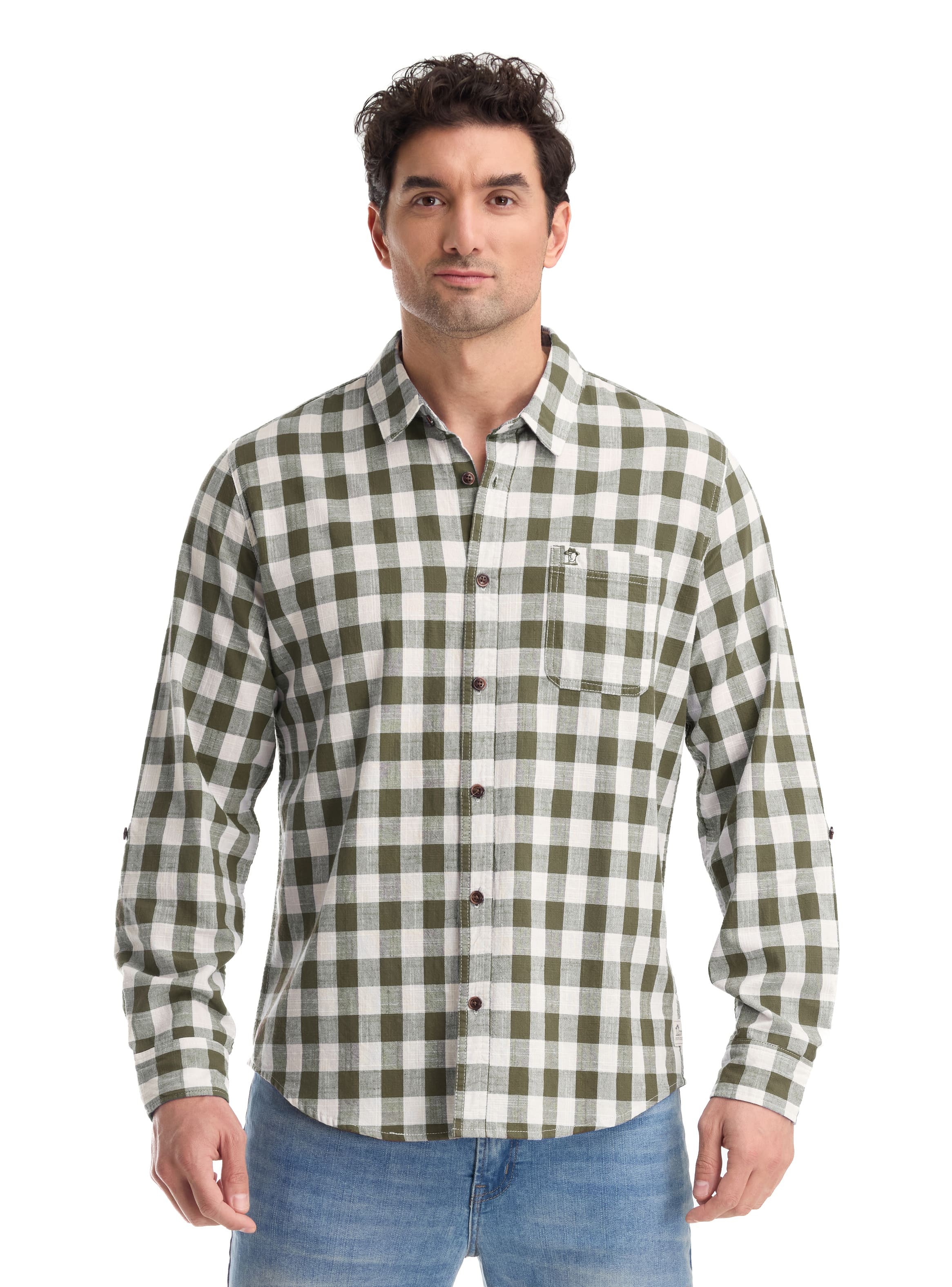 CAMISA CASUAL HOMBRE PANAMA JACK - K865 | VERDE - 2