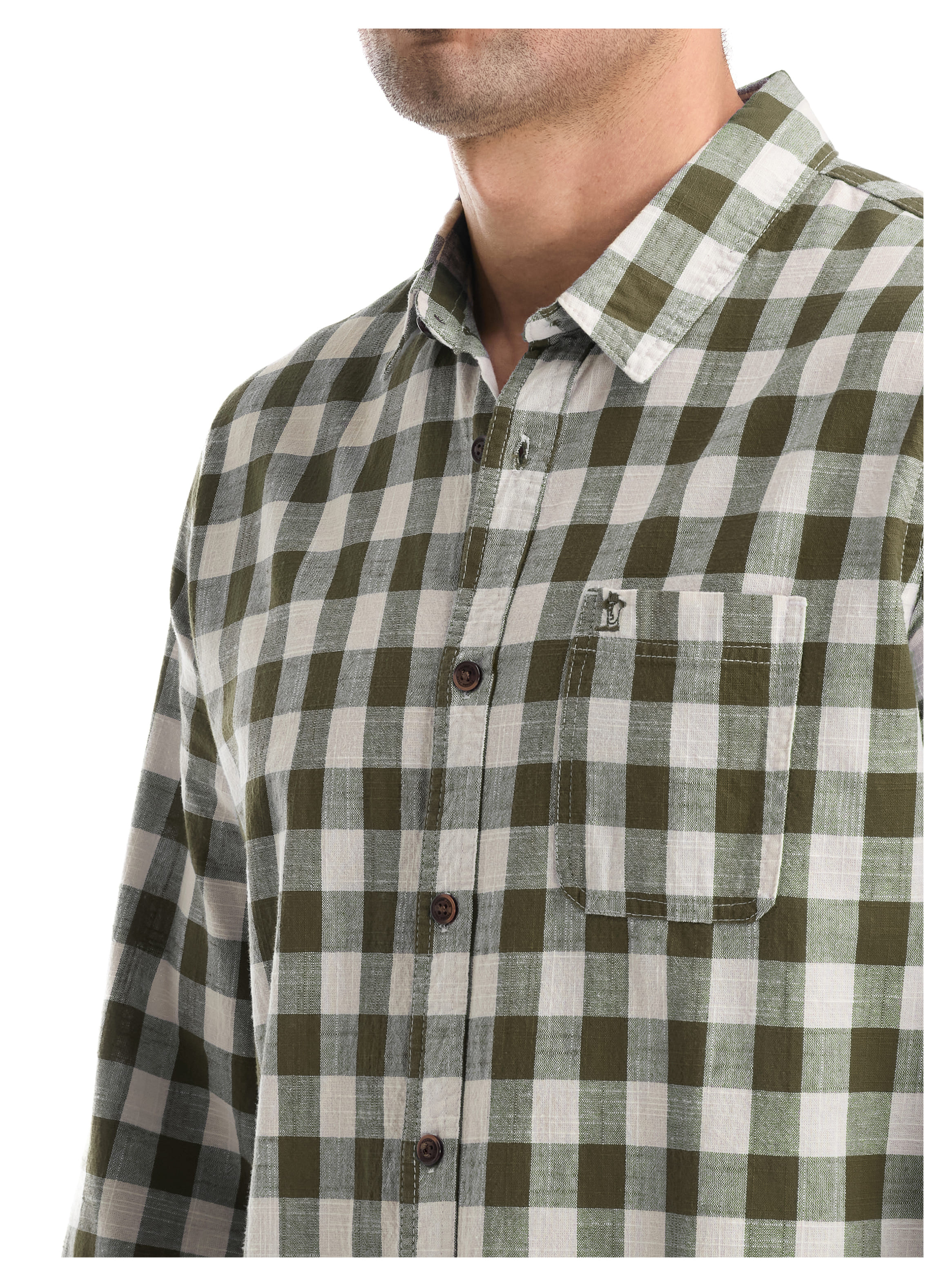 CAMISA CASUAL HOMBRE PANAMA JACK - K865 | VERDE - 5