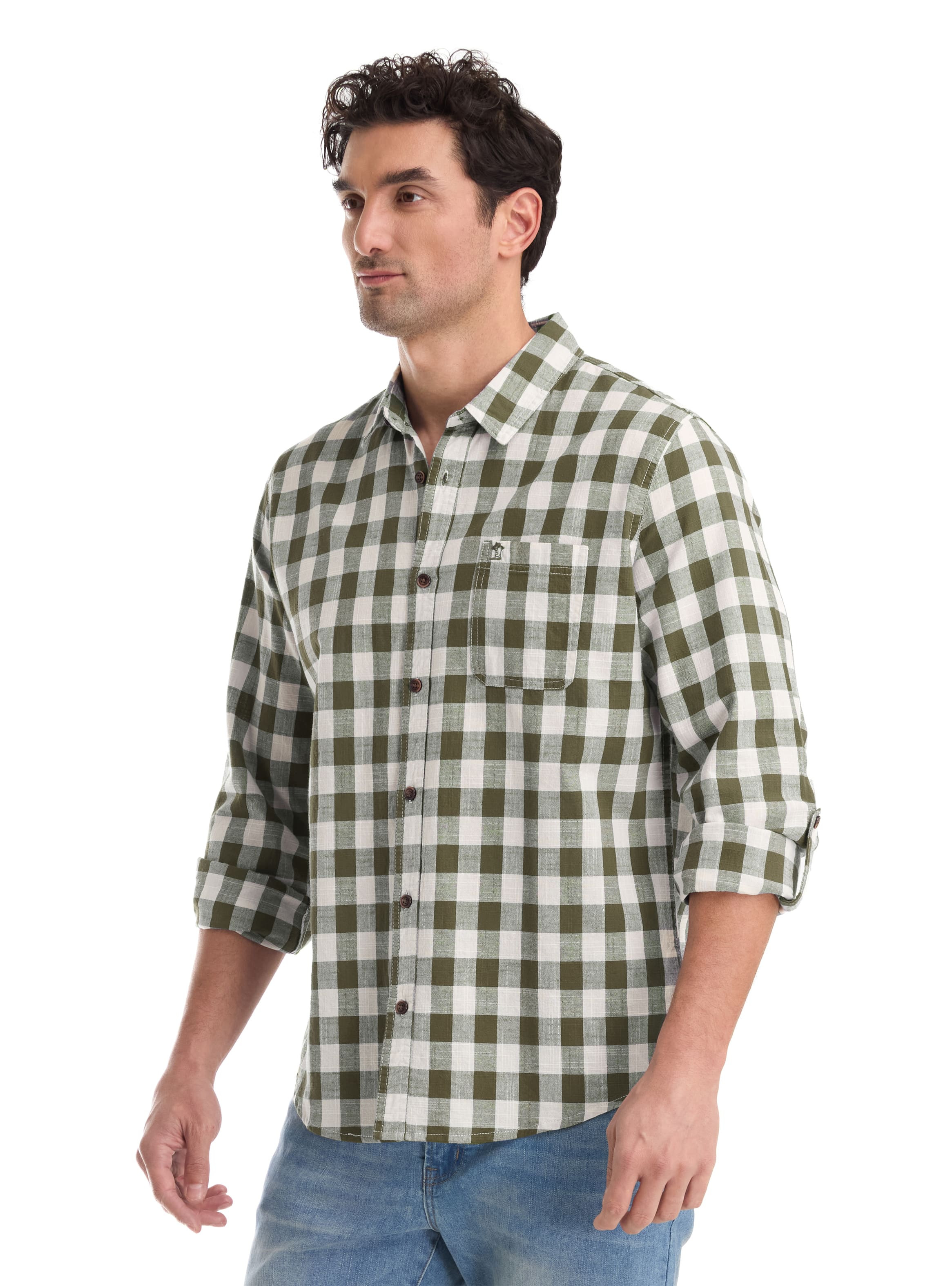 CAMISA CASUAL HOMBRE PANAMA JACK - K865 | VERDE - 7