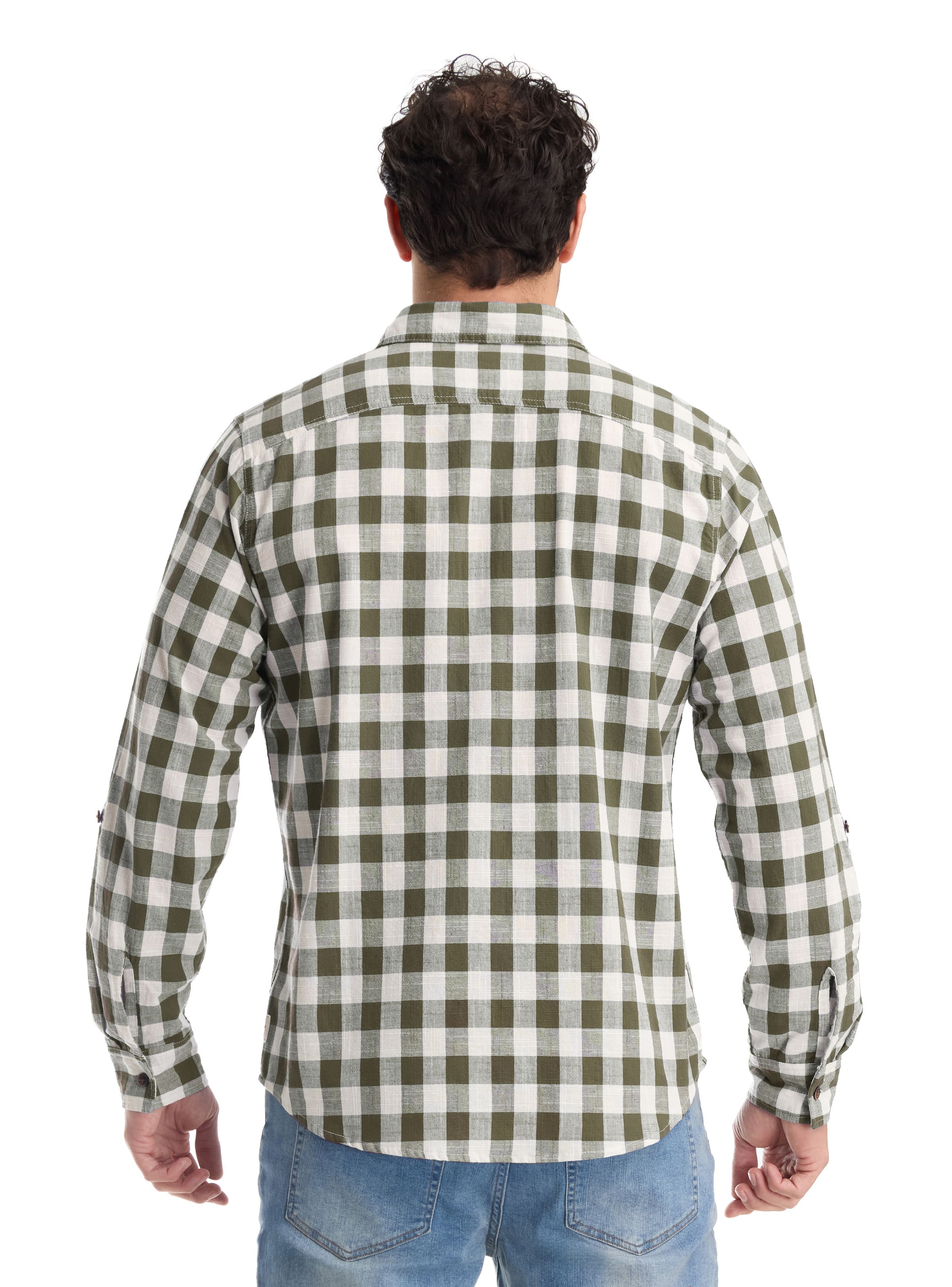 CAMISA CASUAL HOMBRE PANAMA JACK - K865 | VERDE - 8