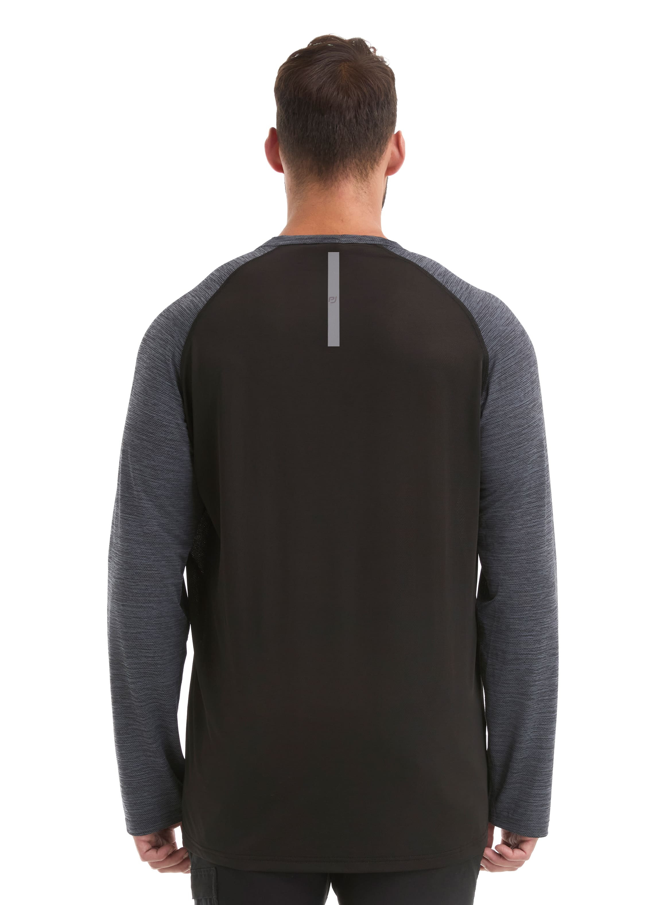 POLERA HOMBRE MANGA LARGA DRY FIT PANAMA JACK - L978 | NEGRO - 2
