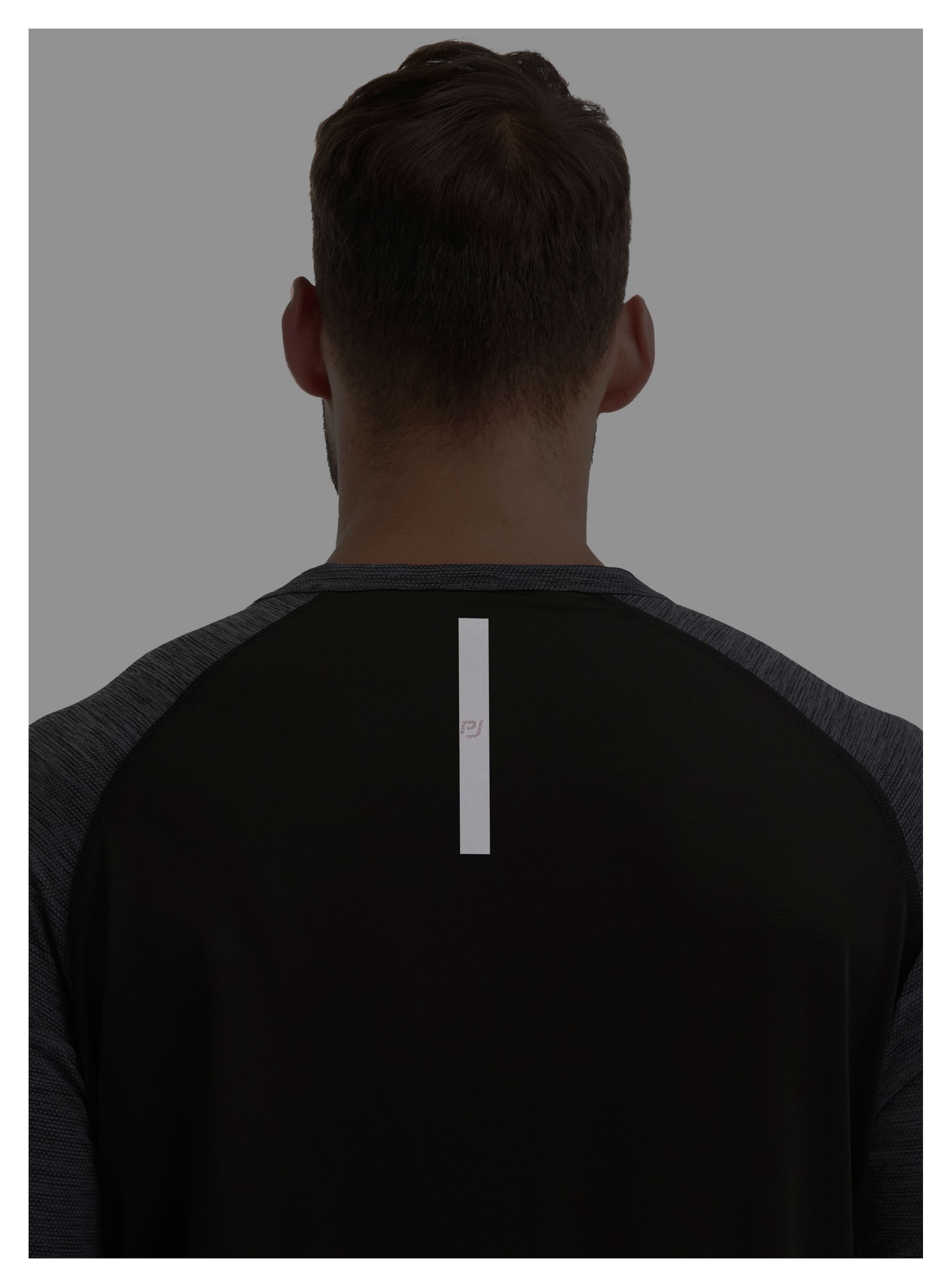 POLERA HOMBRE MANGA LARGA DRY FIT PANAMA JACK - L978 | NEGRO - 6