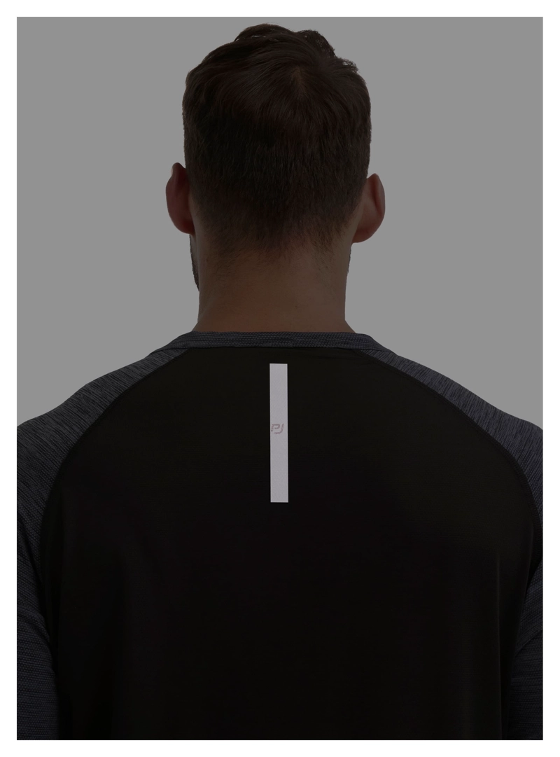 POLERA HOMBRE MANGA LARGA DRY FIT PANAMA JACK - L978 | NEGRO - 6