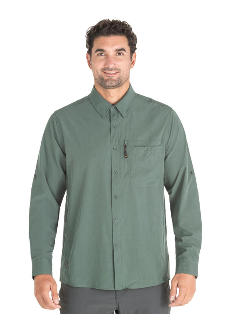 PANAMA JACK CAMISA HOMBRE OUTDOOR PJACK - J929 | VERDE