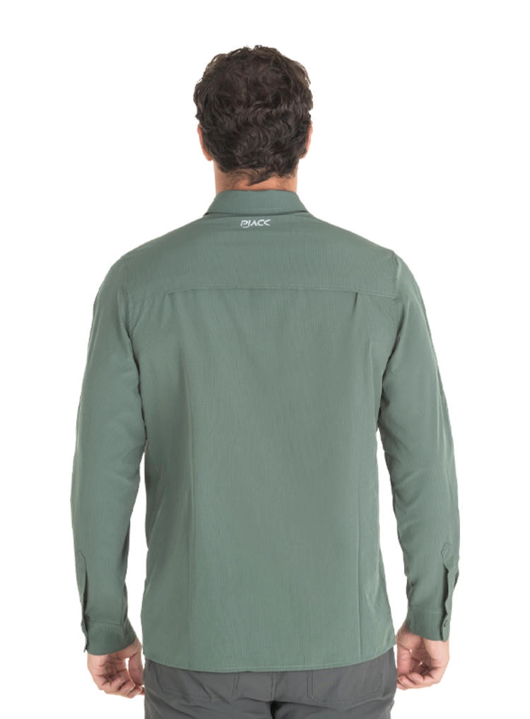 CAMISA HOMBRE OUTDOOR PJACK - J929 | VERDE - 3