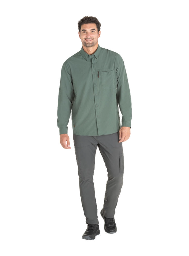 CAMISA HOMBRE OUTDOOR PJACK - J929 | VERDE - 6