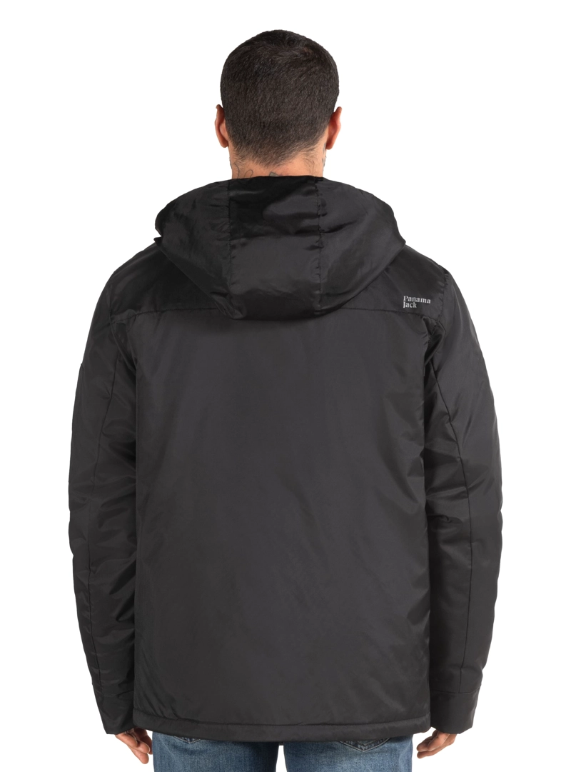 PARKA HOMBRE IMPERMEABLE OUTDOOR PANAMA JACK - L975 | NEGRO - 2