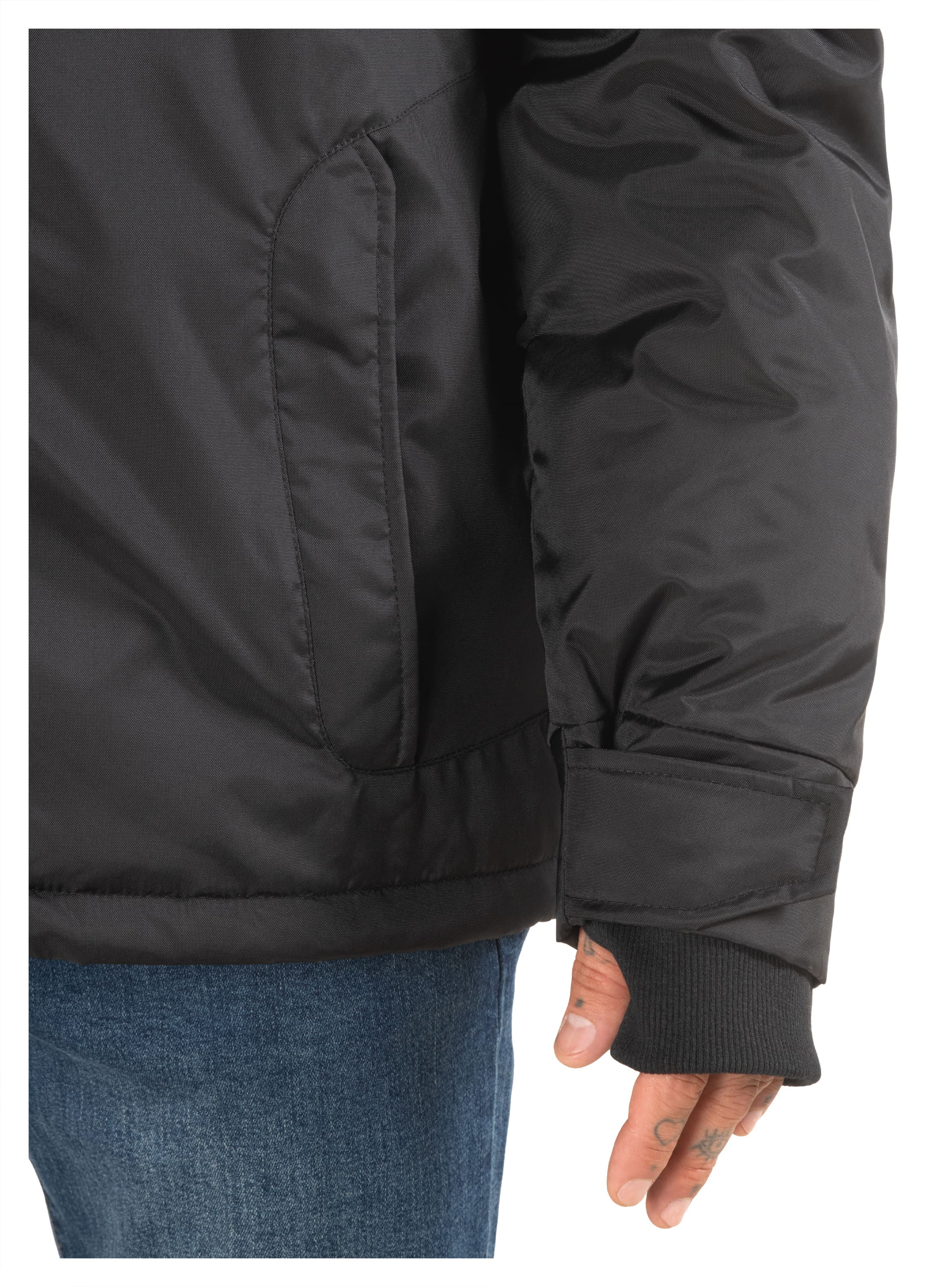 PARKA HOMBRE IMPERMEABLE OUTDOOR PANAMA JACK - L975 | NEGRO - 5