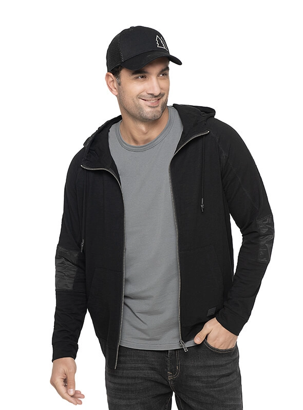POLERON HOMBRE DELGADO PANAMA JACK - I964 | NEGRO - 2