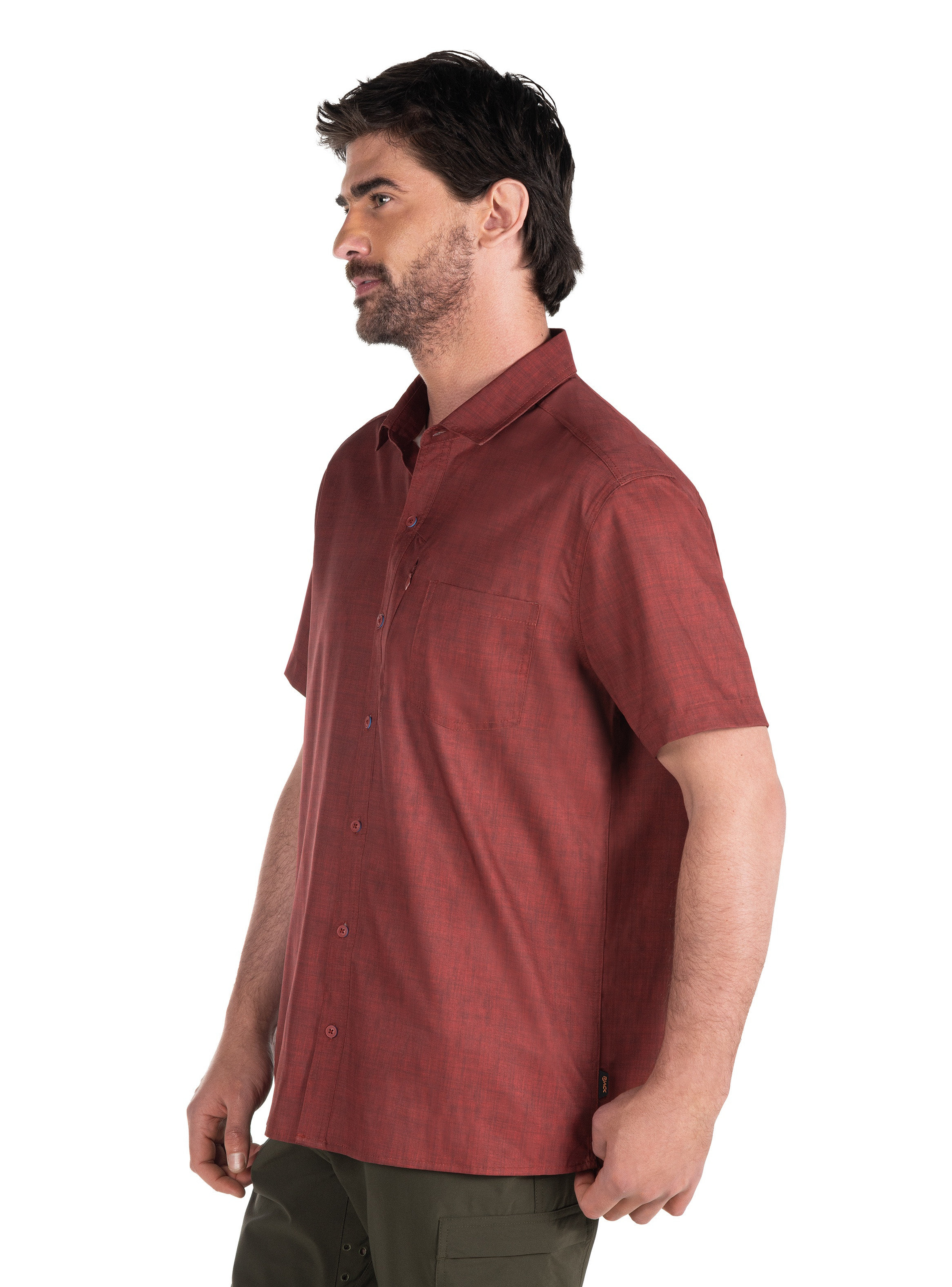 CAMISA OUTDOOR HOMBRE PJACK - PAH002M | NARANJA - 4