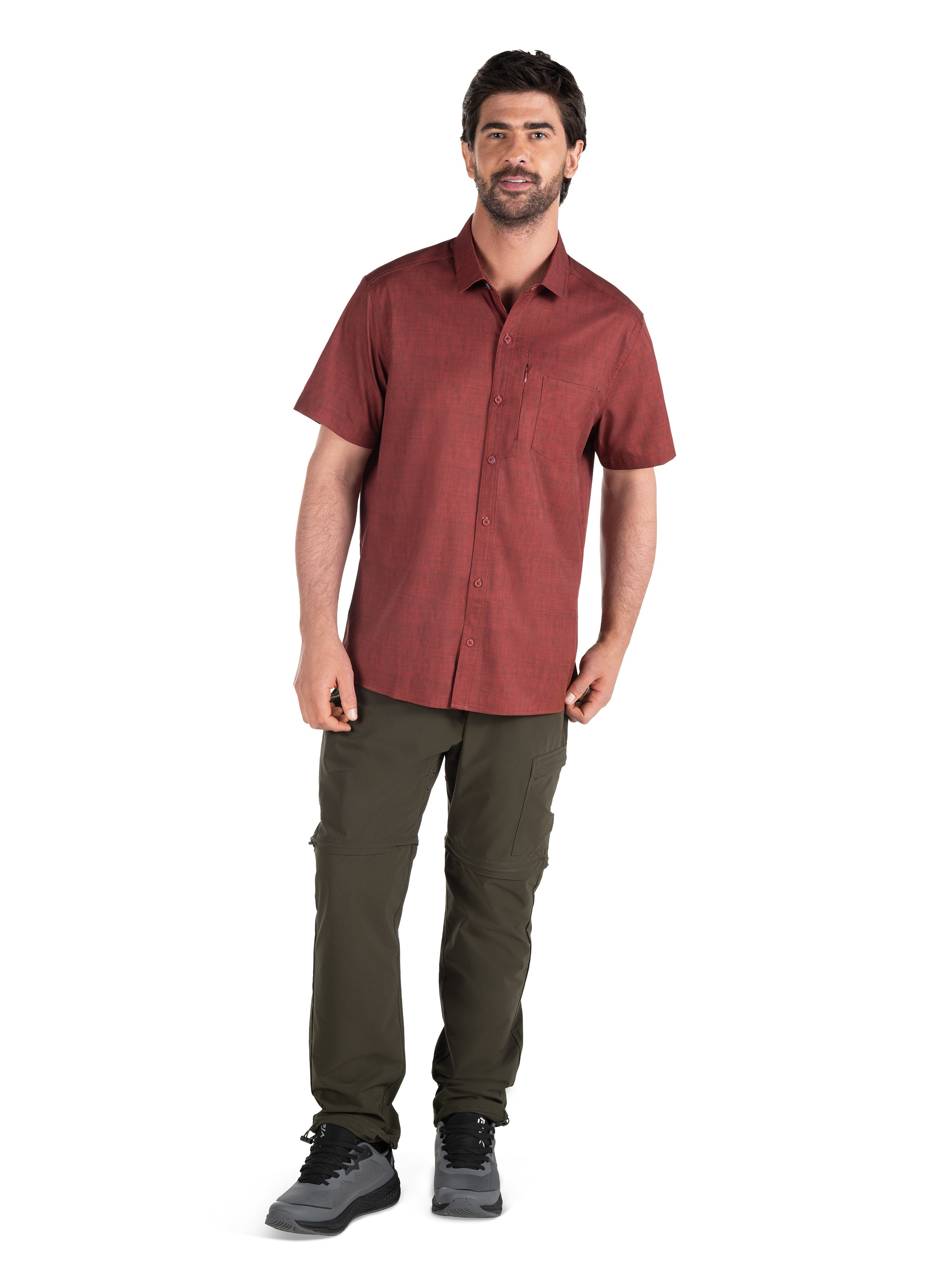 CAMISA OUTDOOR HOMBRE PJACK - PAH002M | NARANJA - 8