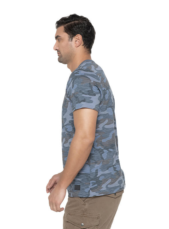 POLERA CASUAL HOMBRE PANAMA JACK - I965 | AZUL - 4