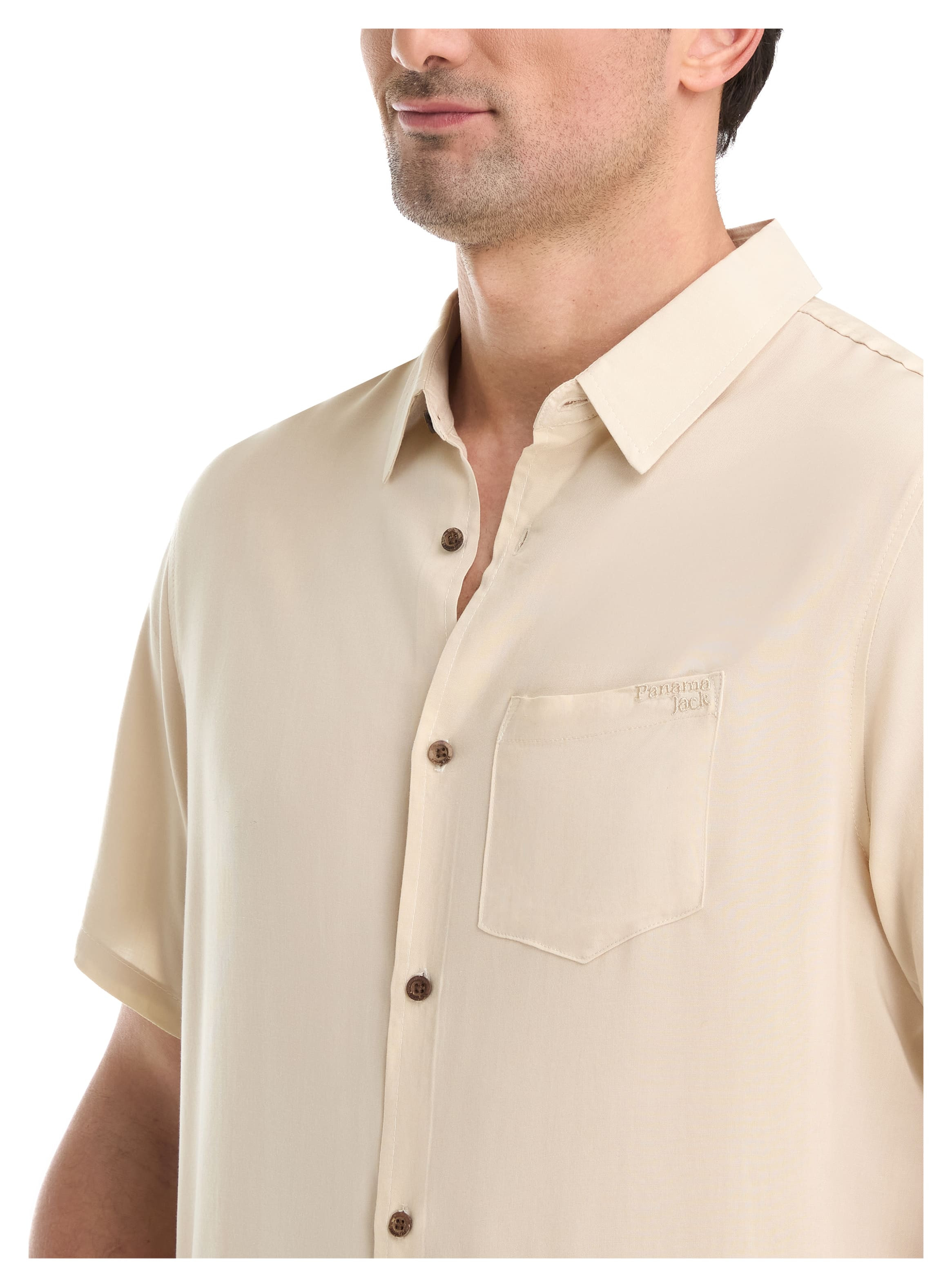 CAMISA CASUAL HOMBRE PANAMA JACK - K863 | BEIGE - 4
