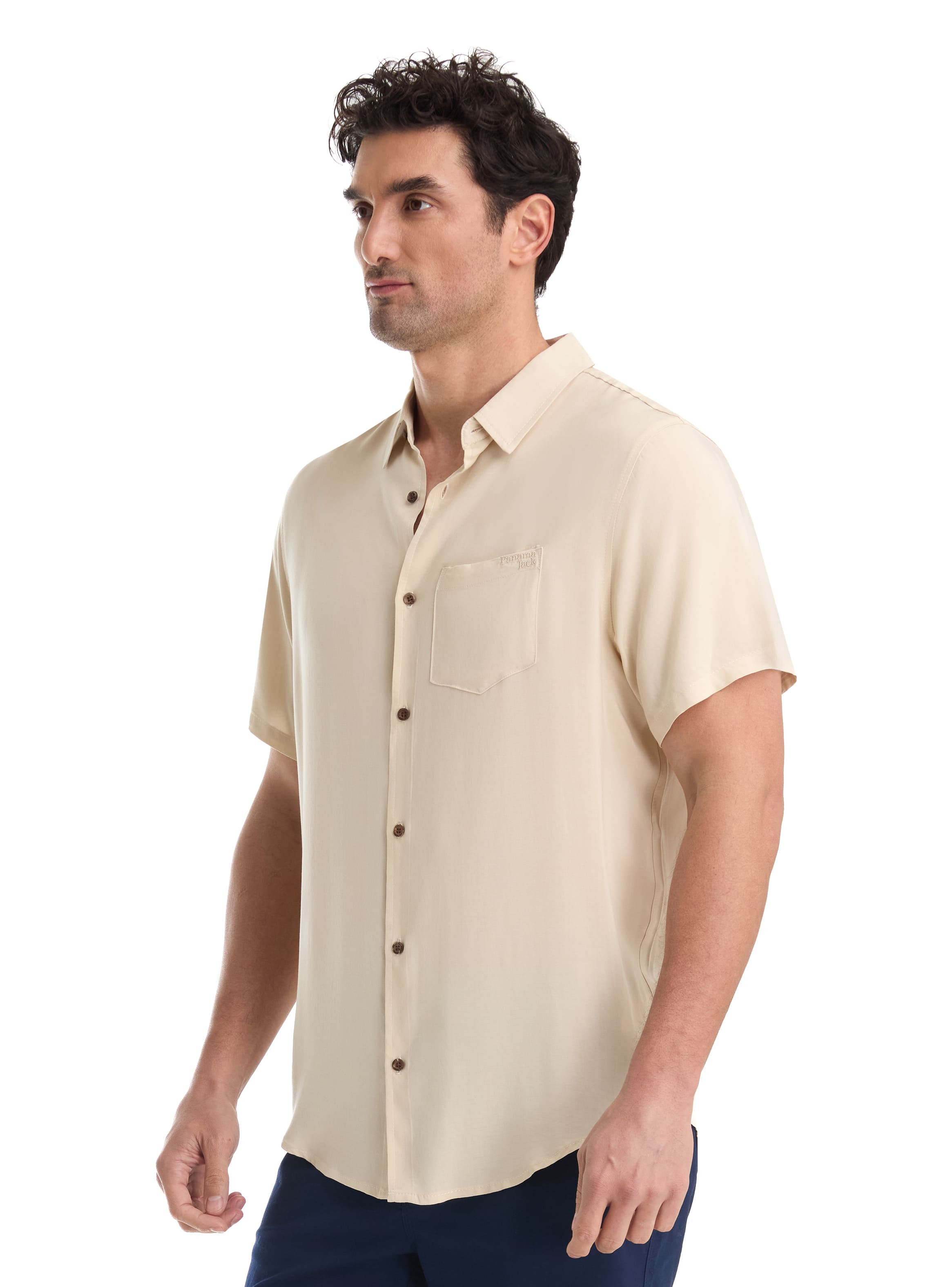 CAMISA CASUAL HOMBRE PANAMA JACK - K863 | BEIGE - 6