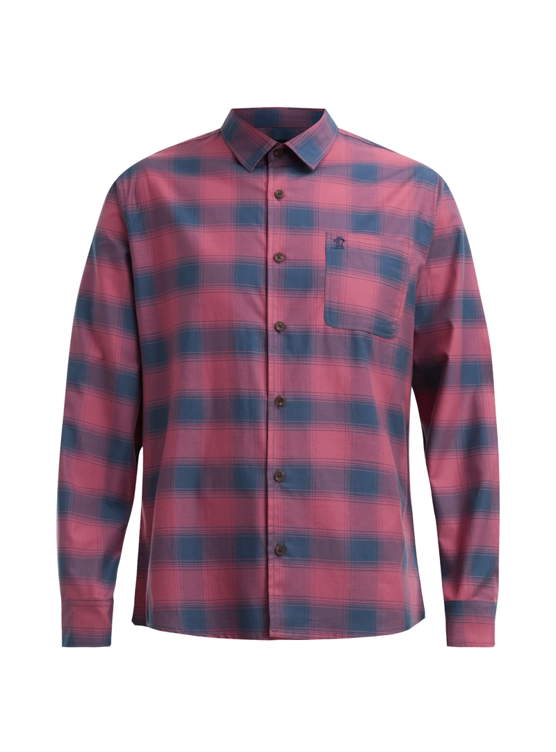 CAMISA HOMBRE ESCOCESA LIVIANA CASUAL PANAMA JACK - L964 | ROSA - 7