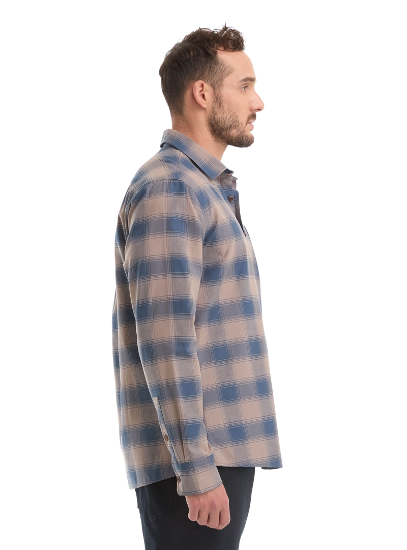 CAMISA HOMBRE ESCOCESA LIVIANA CASUAL PANAMA JACK - L964 | BEIGE - 3