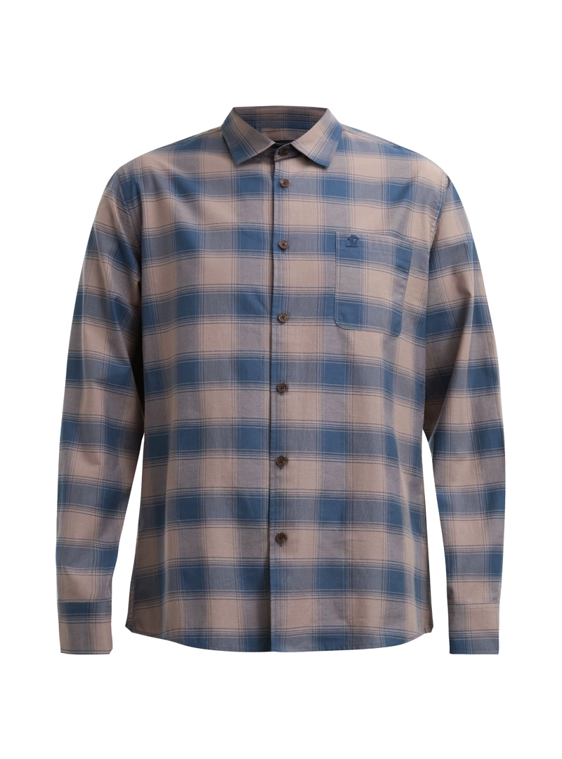 CAMISA HOMBRE ESCOCESA LIVIANA CASUAL PANAMA JACK - L964 | BEIGE - 7