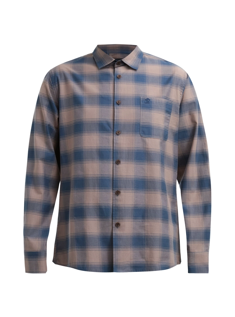 CAMISA HOMBRE ESCOCESA LIVIANA CASUAL PANAMA JACK - L964 | BEIGE - 7