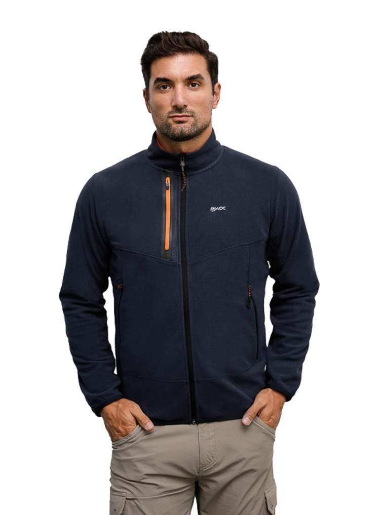 POLERON POLAR DELGADO HOMBRE PANAMA JACK - H962 | AZUL - 1