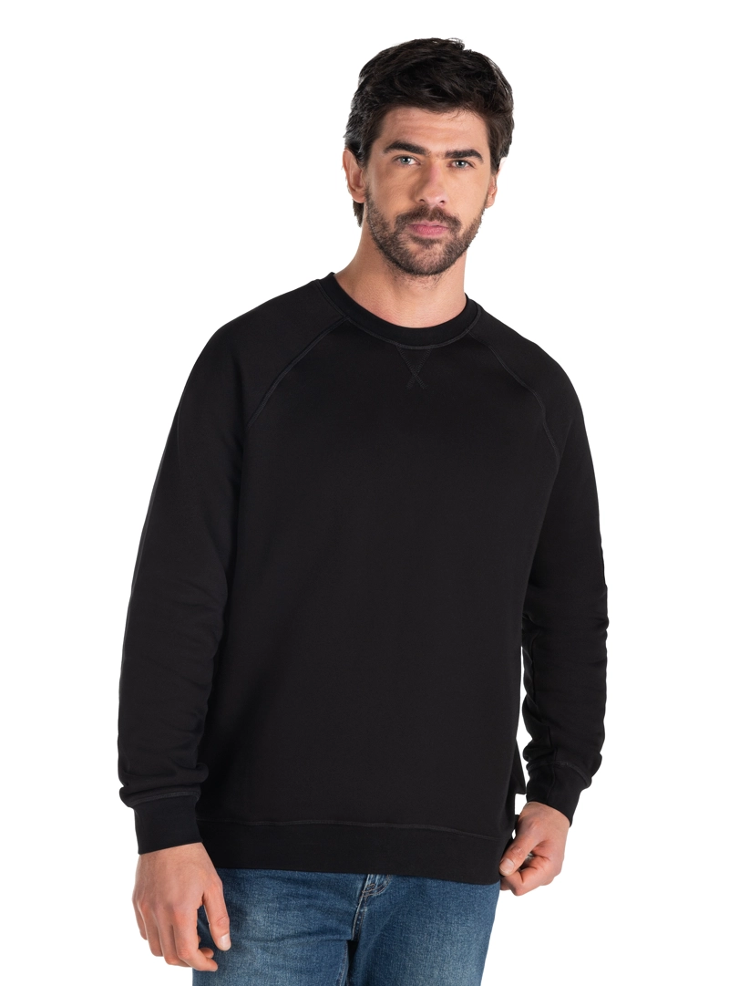 POLERON HOMBRE ALGODON PANAMA JACK - PJH006M | NEGRO - 2